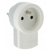 LE 050461 … vidlice P+T se zásuvkou, plast, bílá, 16A, 230V