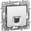 LE 664571 … Niloé, zásuvka, RJ45 KAT.5E UTP, bílá