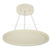 VT-6051 RD(6097) … LED panel závěsný, kruh, barva bílá, 36W, 3000K teplá bílá, 2880lm