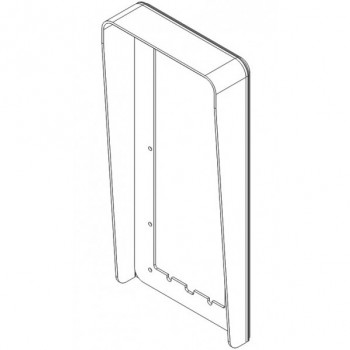 URMET 1158/613 … kryt proti dešti, 3 moduly, 1 sloupec