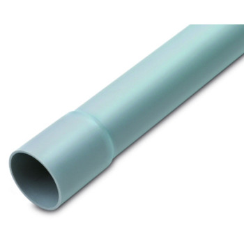 HFIRM-Turbo 16LGY … trubka tuhá hrdlovaná, sv.šedá, LSF0H (HF), 320N, ks=3m