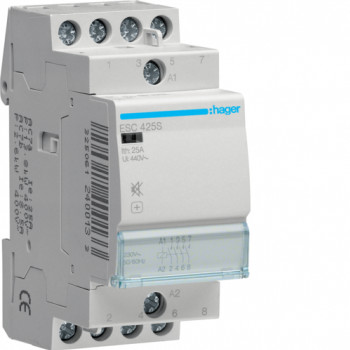 HAG ESC425S … Stykač se sníž. hlučností 25A, 4S, 230V AC