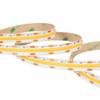 SKY-FSLCOB-480L-10mm-12V 3000K … LED pásek kompaktní, 12-14W, 80-90Lm/W, Ra90, IP20, 40mod/m