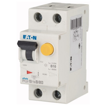 EATON PFL6-10/1N/B/003-A … proudový chránič s nadp. ochranou, 6 kA