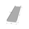 Spojka Solar- pro profil 40x40, l=160mm, pro Solid a Economy