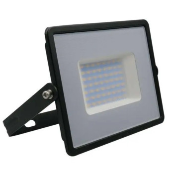 VT-4051 (215959) … LED reflektor, 50W, 4000K denní bílá, 4300lm, IP65, černé tělo (86 lm/W)