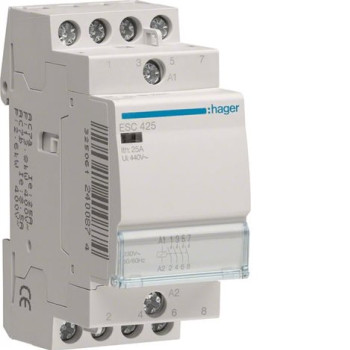 HAG ESC425 … Stykač 25A, 4S, 230V AC