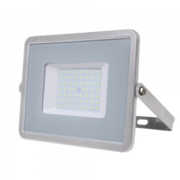  VT-50 (464) … LED reflektor, 50W, 4000K denní bílá, 4000lm, IP65, šedé tělo (80 lm/W)