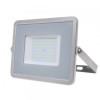 VT-50 (464) … LED reflektor, 50W, 4000K denní bílá, 4000lm, IP65, šedé tělo (80 lm/W)