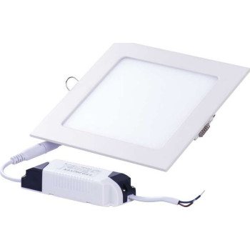 EMS ZD2135 … LED panel NEXXO 12,5W, vestavný, čtverec, 1050lm, 4000K denní bílá NW, IP20/IP40, bílé tělo