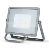 VT-30 (455) … LED reflektor, 30W, 4000K denní bílá, 2400lm IP65 šedé tělo, Samsung čipy (80 lm/W)