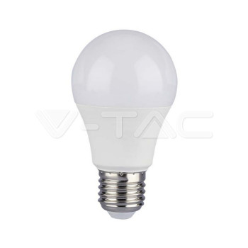 VT-210 (21228) … LED žárovka 8,5W, E27, 3000K teplá bílá, 806lm