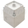 TRA TK/T2+F2/ … krabice k tlač.a kont.d=22mm a vač.spín.se zám., hloubka 80 mm, IP44