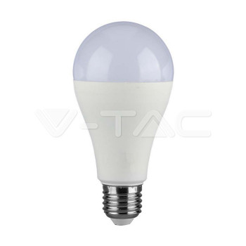 VT-2015 (214454) … LED žárovka 15W E27, 4000K denní bílá, 1521lm, úhel 200°