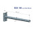 KOV BDX - 1000/100 Z … bandimex výložník na betonový stožár pr. 10-19 cm, délka vyložení 100 cm