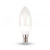VT-1855 (2142151) …LED žárovka 4,5W, E14 svíčka, 3000K teplá bílá,470lm