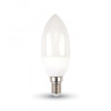 VT-1855 (2142151) …LED žárovka 4,5W, E14 svíčka, 3000K teplá bílá,470lm