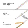 TL LED pásek … 60LED/20mod/m; teplá bílá; IP20; 1050lm/m; 12W/m