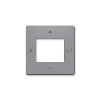 ABB Kryt pro přístroje s plovoucím krytem; Zoni®, šedá