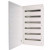 EATON BF-U-6/198-C … velkoobsah. rozvodnice pod omítku, bílá