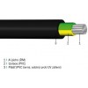 1-AYY-J 1x240 zel./žl.
